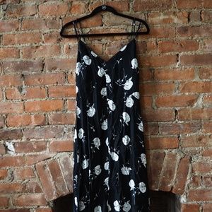 Leith Floral Strappy Midi Dress
